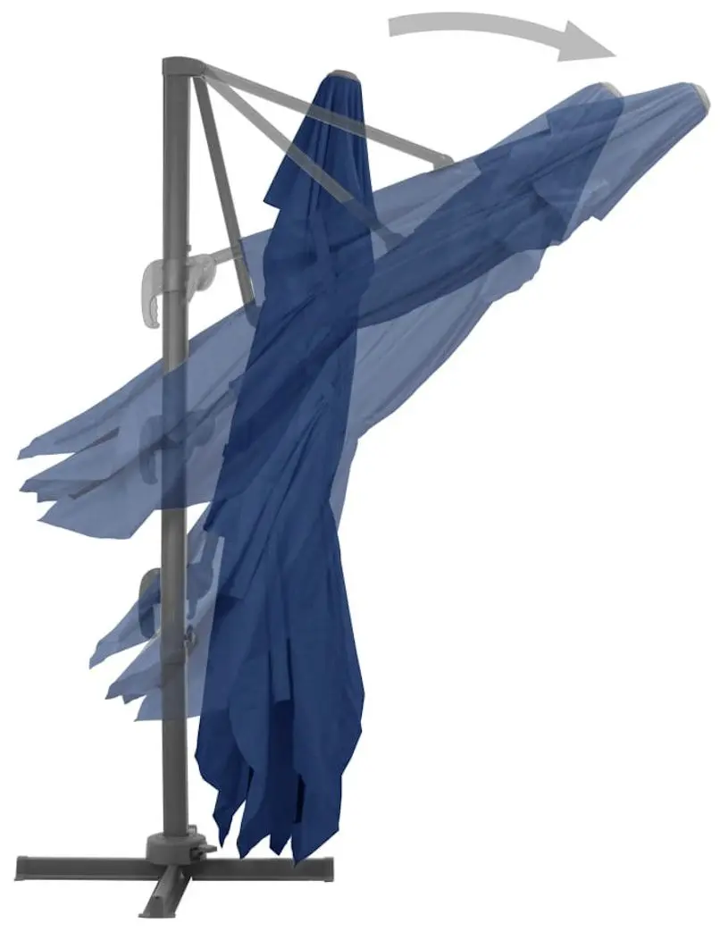 Umbrela de soare VidaXL 47003 (Azure Blue) - 4