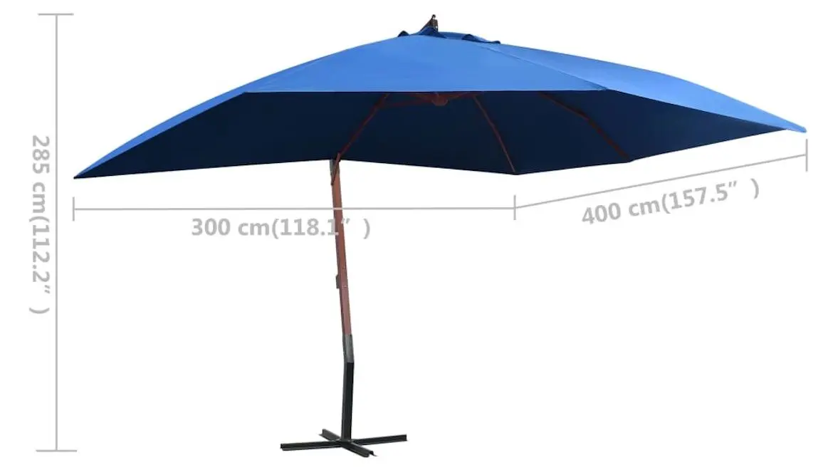 Зонт от солнца VidaXL 47123 (Blue)