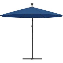 Зонт от солнца VidaXL 47137 LED (Аzure) Thumb