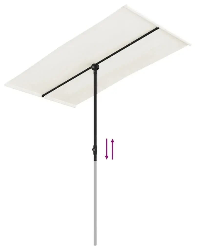 Зонт от солнца VidaXL 47329 (White)