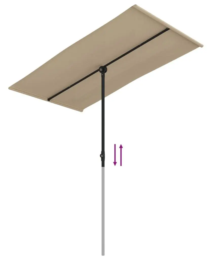 Зонт от солнца VidaXL 47331 (Taupe)