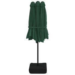 Umbrela de soare VidaXL LED 362954 (Green) Thumb