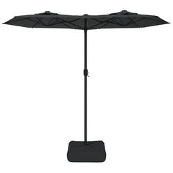 Зонт от солнца VidaXL LED 362971 (Anthracite) Thumb