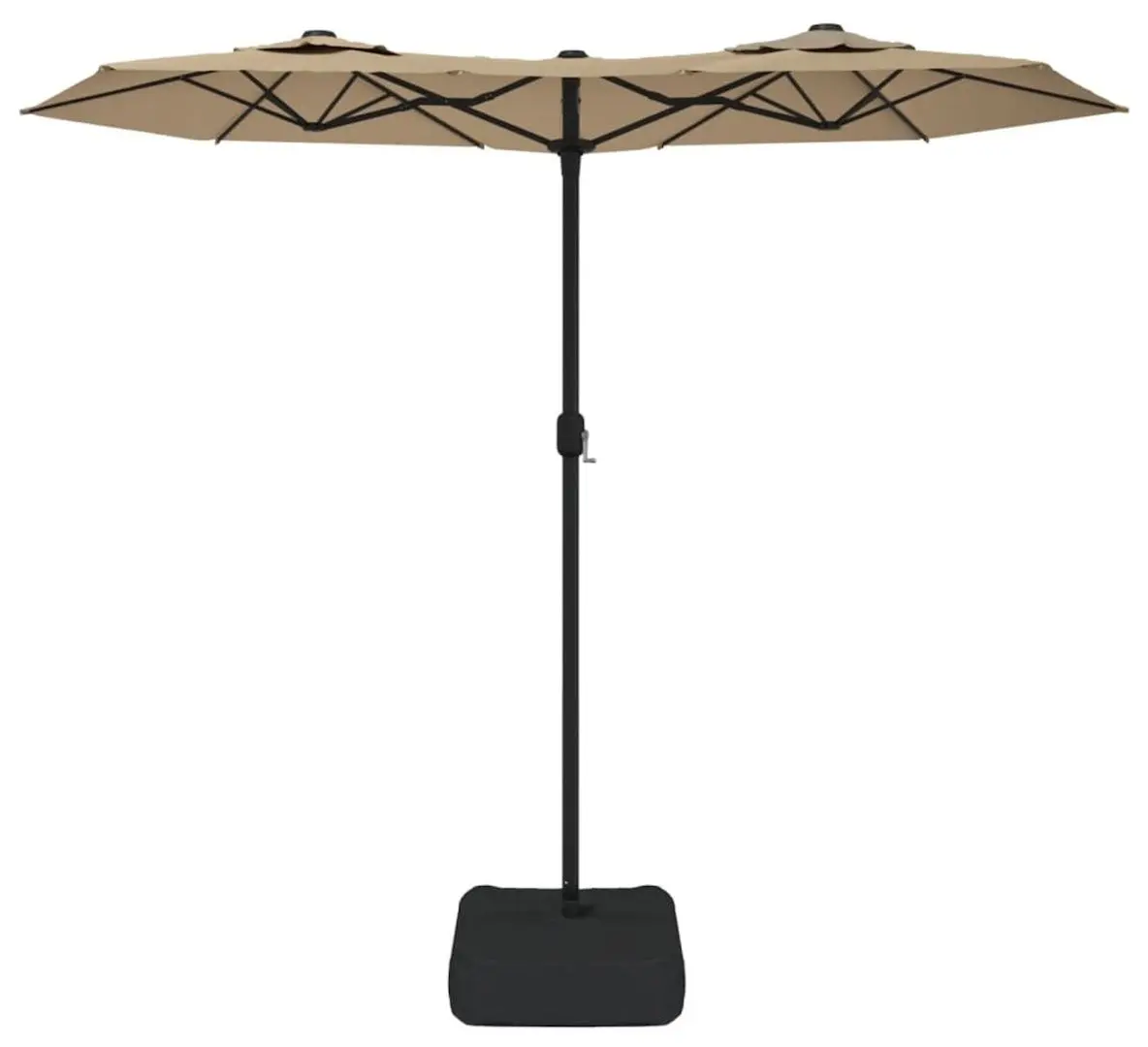 Зонт от солнца VidaXL LED 362971 (Taupe)