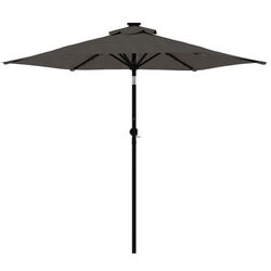 Зонт от солнца VidaXL LED 4005068 (Anthracite) Thumb