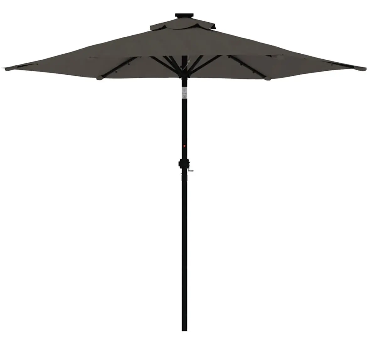 Зонт от солнца VidaXL LED 4005068 (Anthracite) - 3
