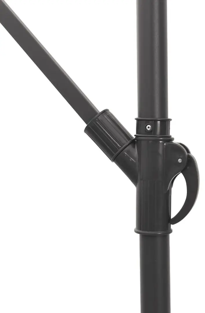 Зонт от солнца VidaXL LED 4005088 (Brown) - 9