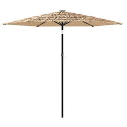 Umbrela de soare VidaXL LED 4005120 (Brown)