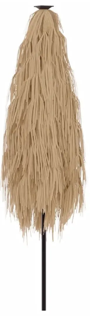 Umbrela de soare VidaXL LED 4005122 (Brown)