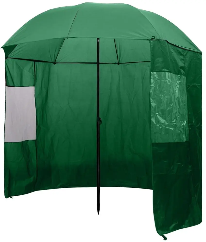 Cort umbrela pentru pescuit VidaXL 91027 (Green)