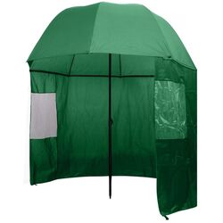Cort umbrela pentru pescuit VidaXL 91028 (Green)