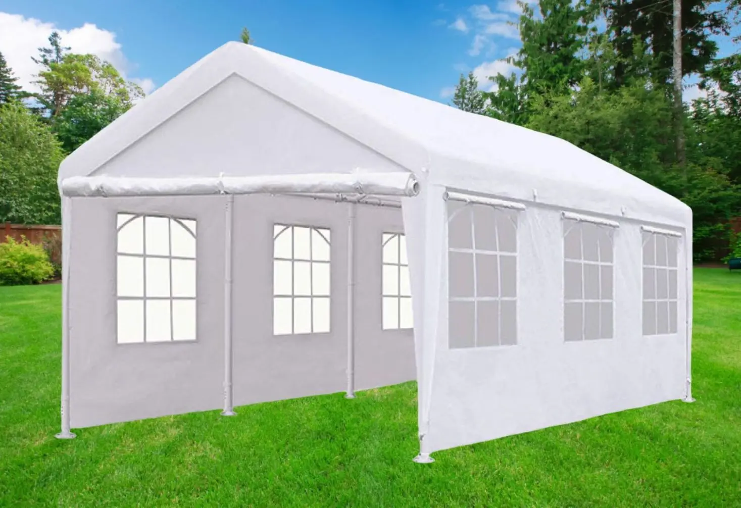 Pavilion de gradina Villager 060405 (White)