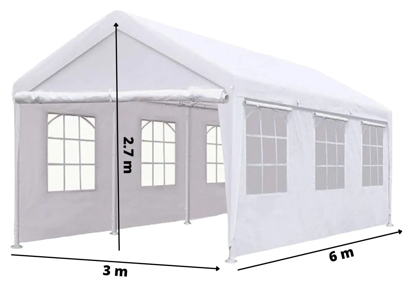 Pavilion de gradina Villager 060405 (White)