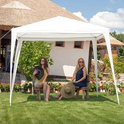 Садовый павильон Villager Gazebo 041718 2.7x2.7 (White) Thumb