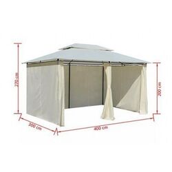 Садовый павильон Villager Gazebo Belize 055682 3x4 (Beige) Thumb