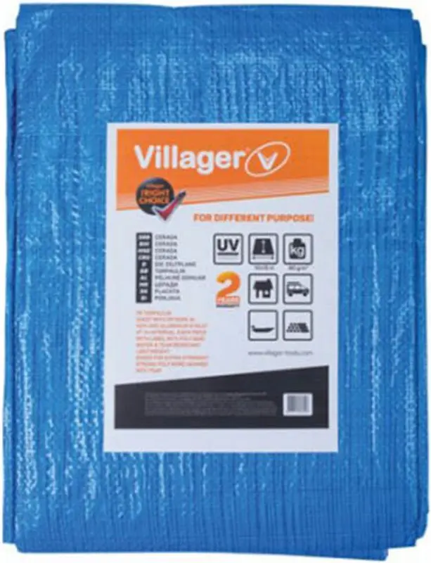 Тент брезентовый Villager 007093