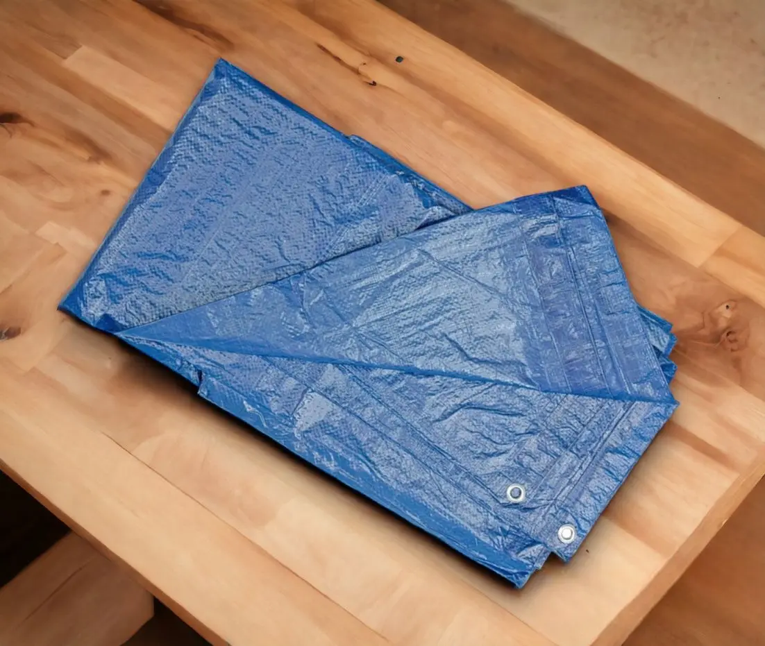 Тент Vorel 85115 75 гр/м2 4х6 м (Blue) - 3