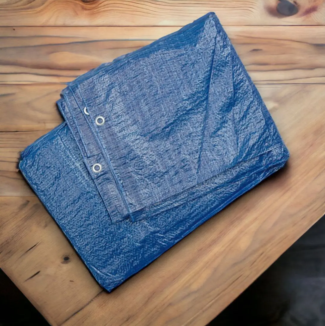 Тент Vorel 85125 57 гр/м2 4х6 м (Blue) - 3