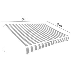 Маркиза Waltz Home A2008 (White/Blue) Thumb