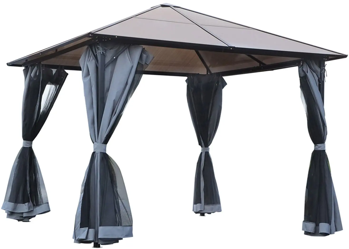 Pavilion de gradina Waltz Home 3x3 (Grey/Brown)