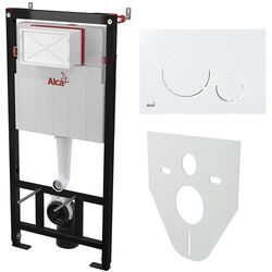 Инсталляция для унитаза 3в1 Alcaplast Sadromodul AM101/1120+M670+M91