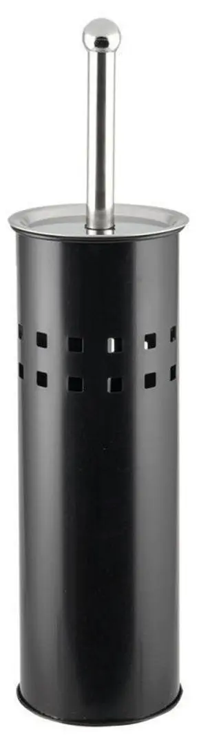 Set cos de gunoi + perie Bathroom Solutions 46063 (Black) - 4