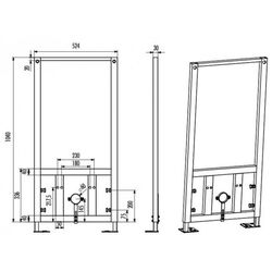 Рама для биде Creavit GBM500.01 Thumb