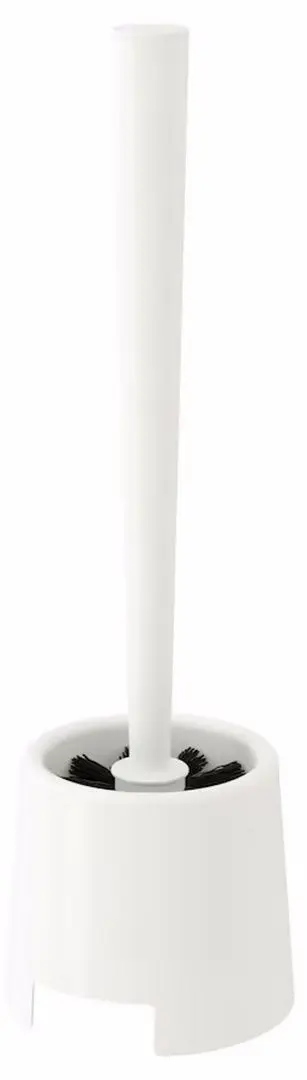 Perie WC/suport Ikea Bolmen (Alb)