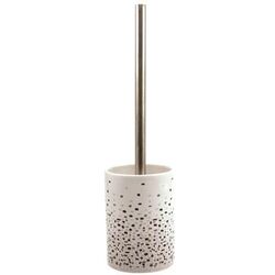 Perie pentru WC cu suport MSV Brest 41108 (Grey Dots)