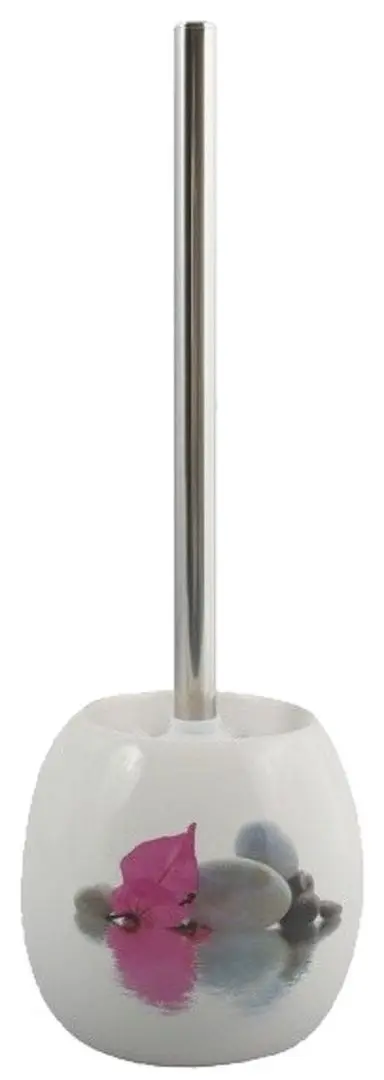 Щетка для туалета с подставкой MSV Java Borneo 141793 (White)