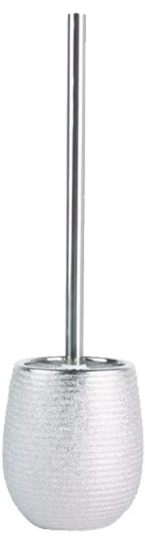 Perie pentru WC cu suport MSV Oman 141971 (Silver)