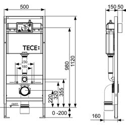 Инсталляция для унитаза 3в1 Tece Tecebase 9.400.407 Thumb