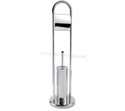 Suport pentru perie si hartie Tendance 44209 (Inox/Chrome)