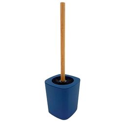 Perie pentru WC cu suport Tendance 47132 (Blue/Bamboo)