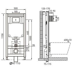 Instalare pentru vas WC 4in1 Volle Master 141919 (White) Thumb