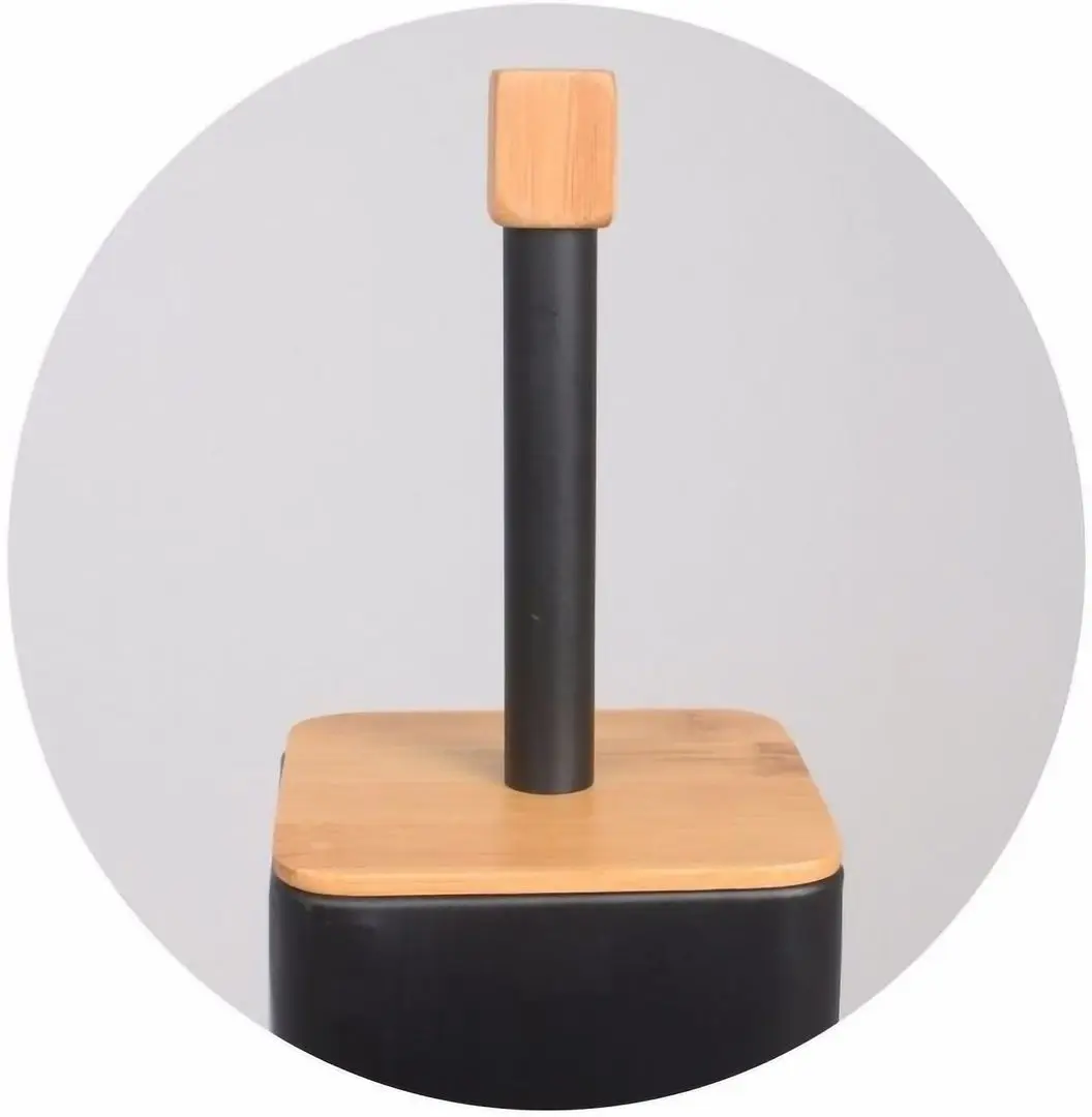 Suport pentru perie si hartie 5Five Naturelo 50316 (Black) - 2