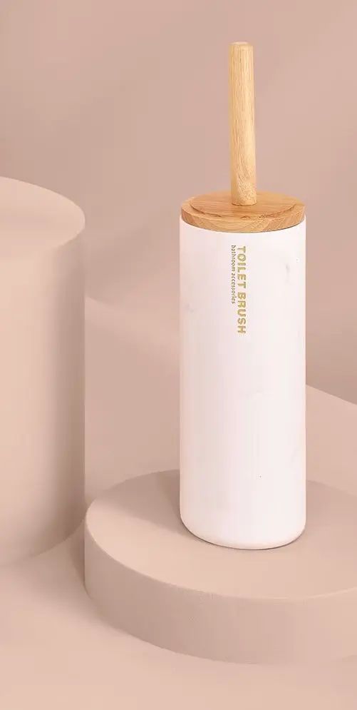 Щетка для туалета 5Five Lea (White/Bamboo) - 3