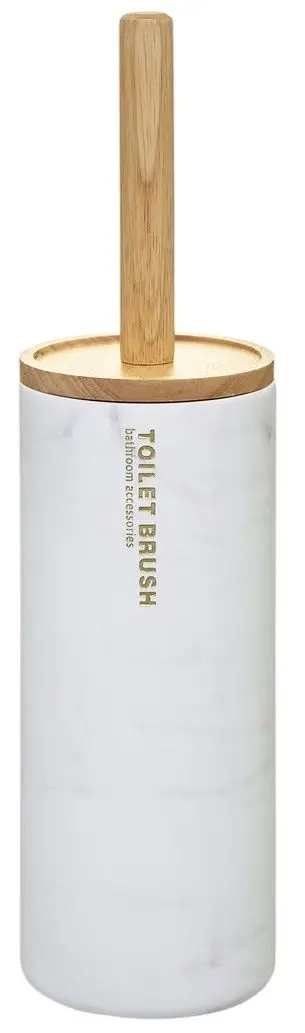 Щетка для туалета 5Five Lea (White/Bamboo)
