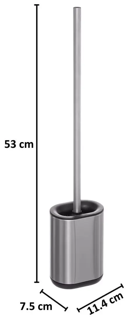 Perie WC 5Five Siliflex (Inox)