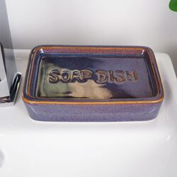 Набор для ванной Bathroom Solutions Engraved Text (Dark Blue) Thumb