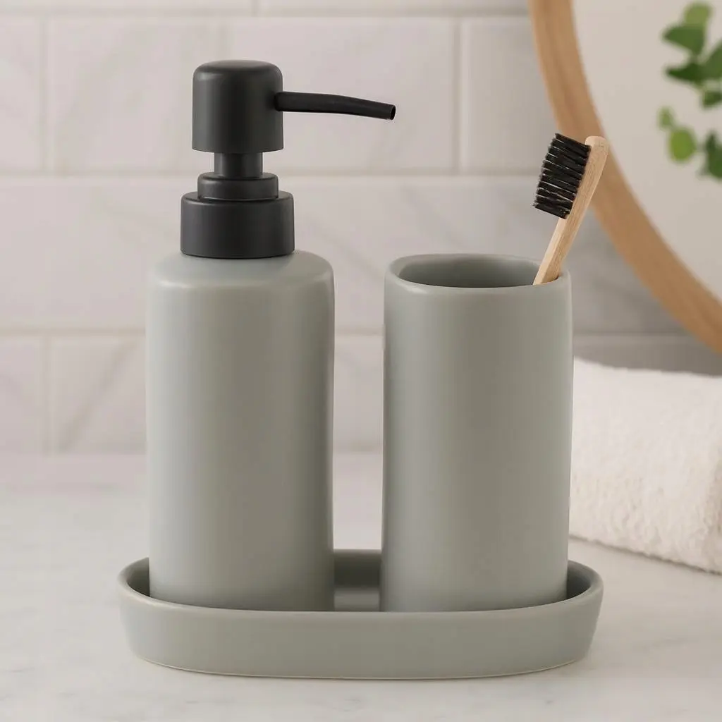 Set pentru baie Bathroom Solutions Stripes 56676 - 2