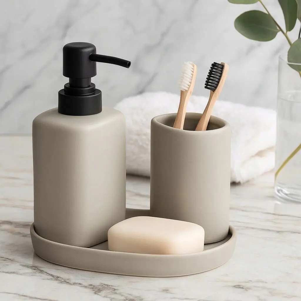 Set pentru baie Bathroom Solutions Stripes 56676 - 4