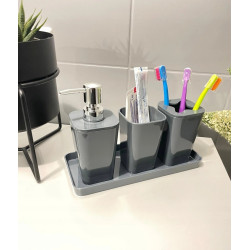 Set pentru baie Bathroom Solutions Stripes Line 39646 Thumb
