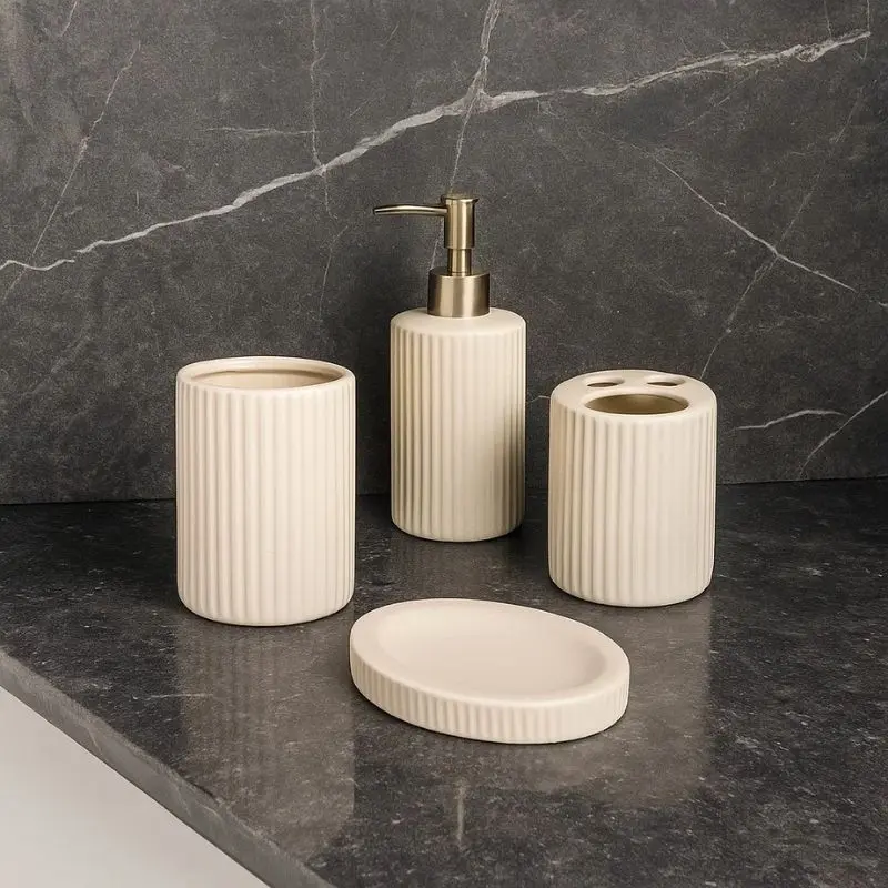 Set pentru baie Bathroom Solutions Stripes 55594 - 7
