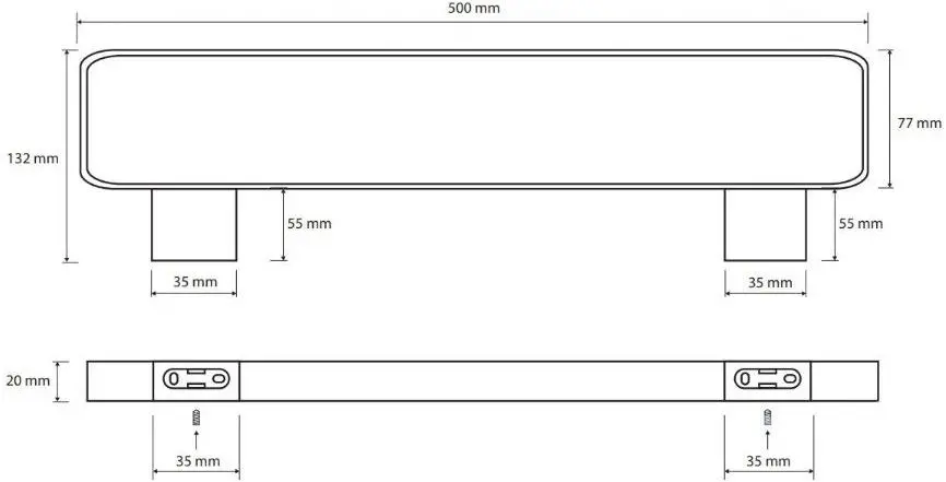 Держатель для полотенец Bemeta Nero 135004080 (Black)