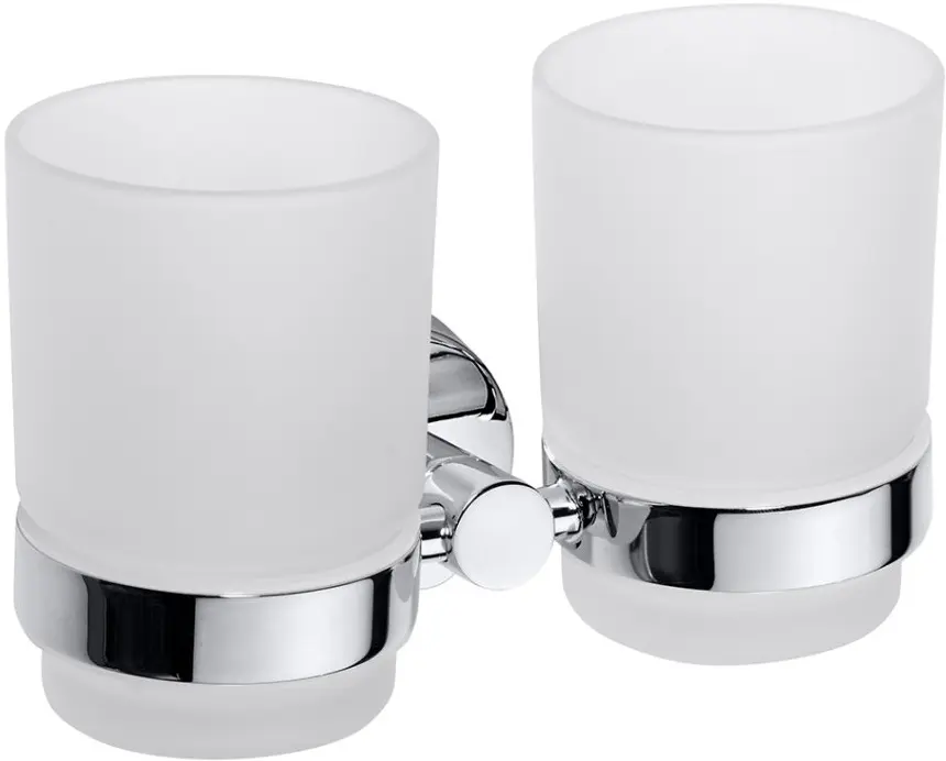 Стакан для зубных щеток Bemeta Omega 104110022 (Silver)