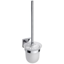 Щетка для туалета с подставкой Bemeta Beta 132113012 (White/Silver)