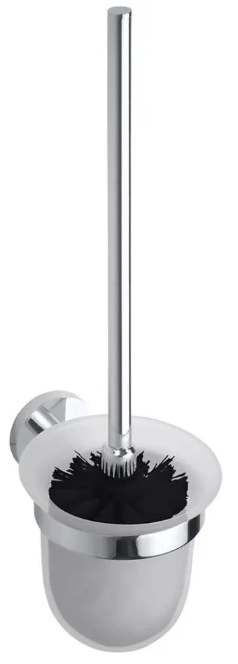 Щетка для туалета с подставкой Bemeta Omega 104113017 (Silver)