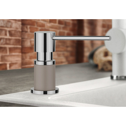 Дозатор для жидкого мыла Blanco Lato Silgranit (Chrome/Beige) Thumb