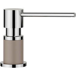 Dozator pentru sapun lichid Blanco Lato Silgranit (Chrome/Beige)